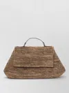 Ibeliv Rectangular Woven Tote Bag Top Handle Strap