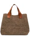 Ibeliv Rio Interwoven Raffia Tote Bag