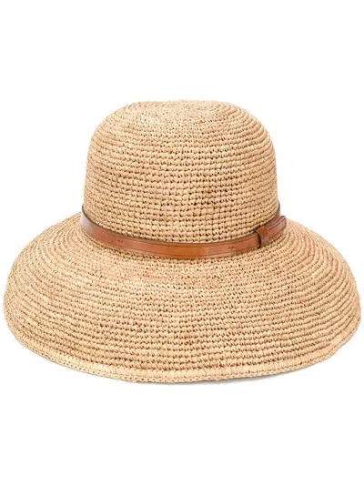 Ibeliv Rova Contrasting Band Hat In Beige