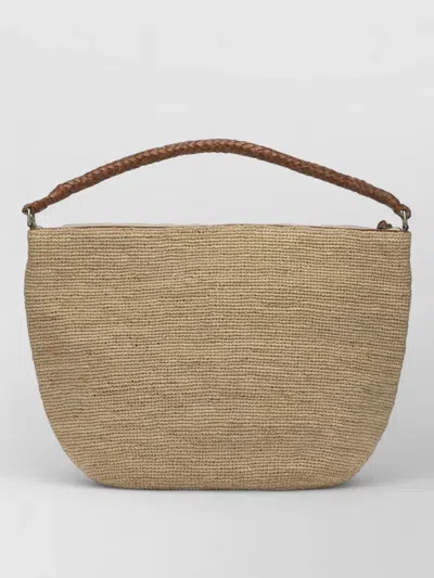 Ibeliv Shoulder Bag Braided Handle Woven Texture
