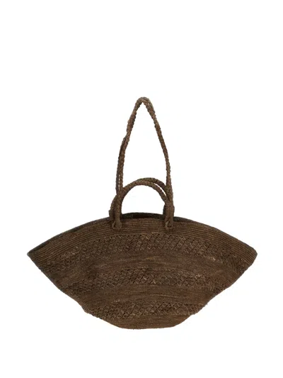 Ibeliv Sol Woven Raffia Tote Bag
