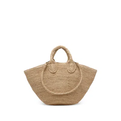 Ibeliv Soma Magnetic-closure Tote Bag In Neutral