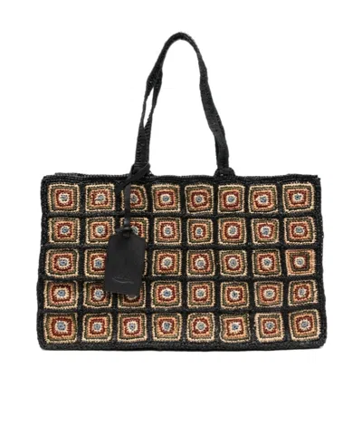 Ibeliv Squared Tote Bag In Black