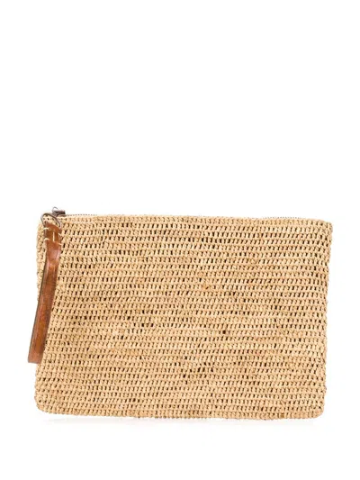 Ibeliv Stylish Raphia Mini Bag For Women In Ecru
