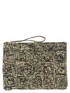 Ibeliv Tanala Clutch Bag Rectangular Shape Wrist Strap In Multi