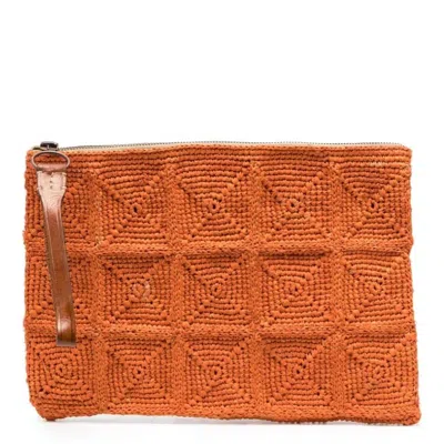 IBELIV IBELIV TANALA WOVEN CLUTCH