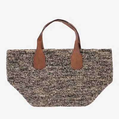 Ibeliv Tokio Ii Rafia Basket Bag In Red