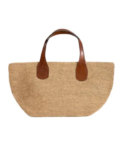 Ibeliv Tokyo Ii Medium Handbag In Nude