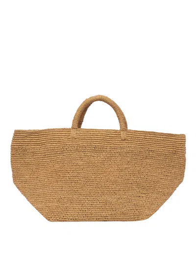 Ibeliv Vanilla Hand Bag In Beige