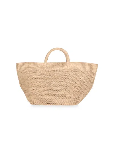 Ibeliv Vanilla Midi Tote Bag In Sand