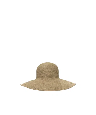 Ibeliv Wide-brimmed Hat In Neutral
