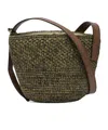 Ibeliv Woven Shoulder Bag In Green