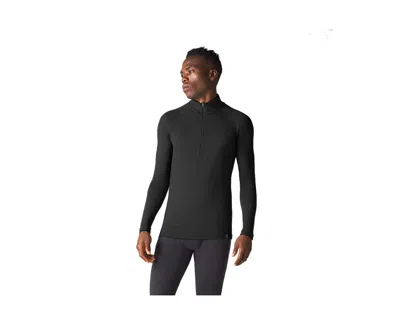 Ibex Men's Woolies Pro Tech 1/4 Zip In Black