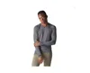 Ibex Men's Woolies Pro Tech Crew In Black Grey Stripe