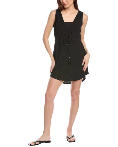 IBIZA IBIZA DEEP V-NECK DRAWSTRING WAIST TOP