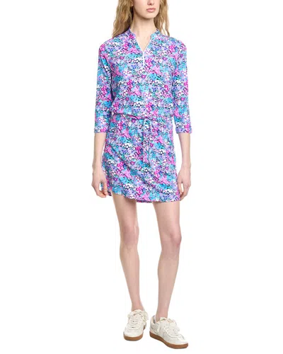 Ibkul Sleeveless Mock Dress In Multi