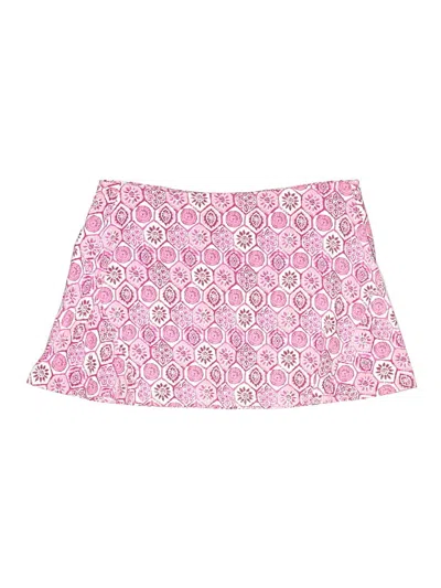 Pre-owned Ibkul Active Skort In Pink