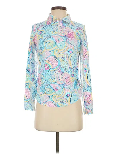 Pre-owned Ibkul Cardigan Sweater In Blue
