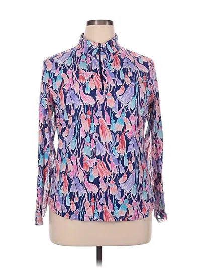 Pre-owned Ibkul Cardigan Sweater In Pink