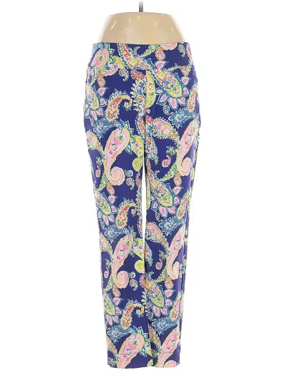 Pre-owned Ibkul Casual Pants In Blue