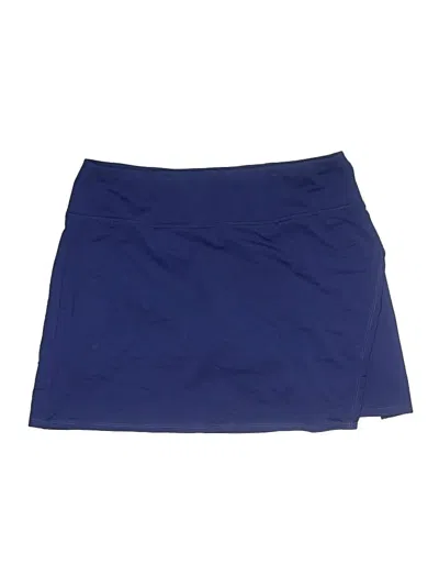 Pre-owned Ibkul Casual Skirt In Blue