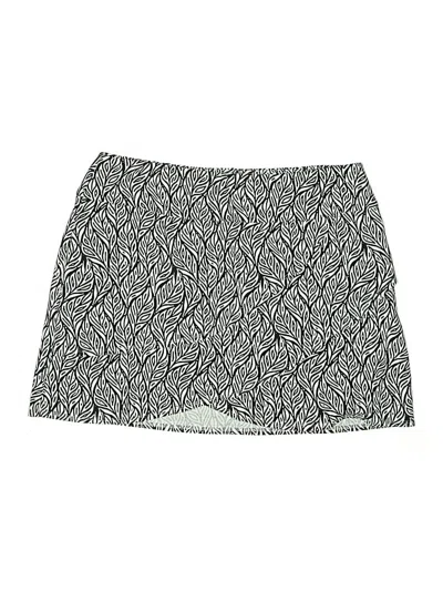 Pre-owned Ibkul Casual Skirt In Gray