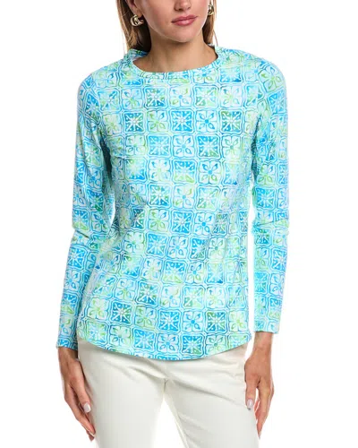 Ibkul Crewneck Top In Blue