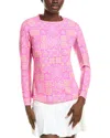 Ibkul Crewneck Top In Pink