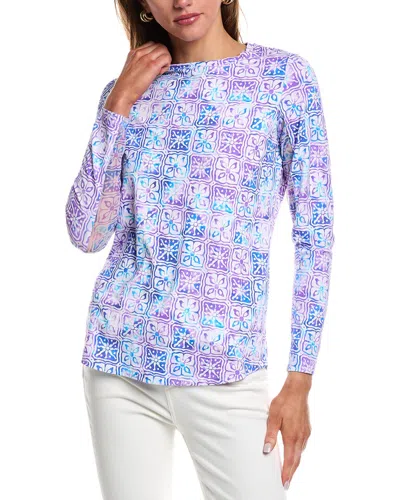 Ibkul Crewneck Top In Purple