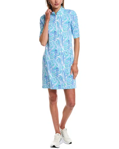 Ibkul Elbow-sleeve Mini Dress