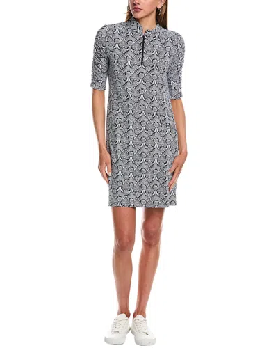 Ibkul Elbow-sleeve Mini Dress In Black