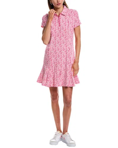 Ibkul Godet Mini Dress In Pink