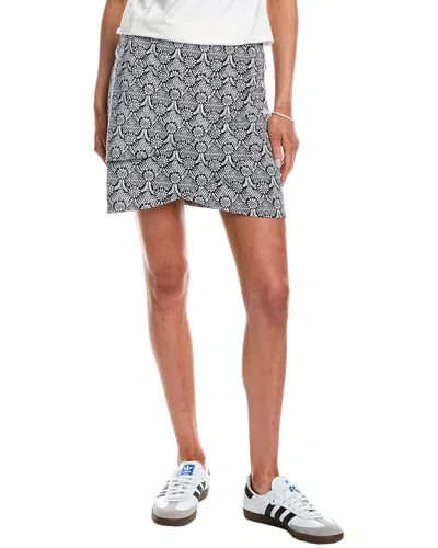 Ibkul Layered Skort In Black