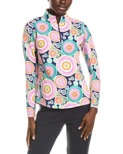 IBKUL LEONA MOCK NECK TOP