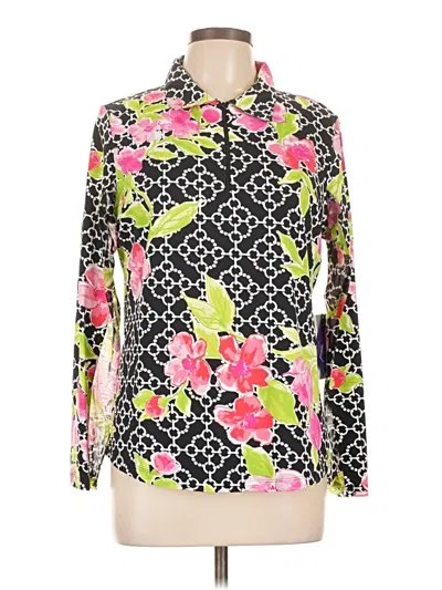 Ibkul Long Sleeve Blouse In Multi