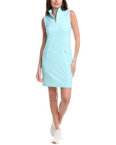 Ibkul Mini Check Mock Neck Dress