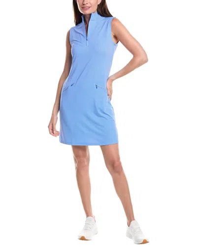 Ibkul Mini Check Mock Neck Dress
