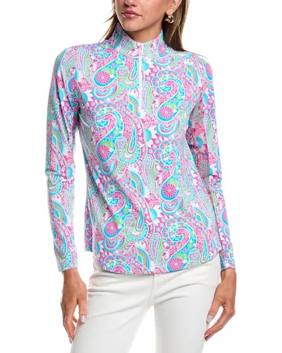 Ibkul Mock Neck Top In Pink