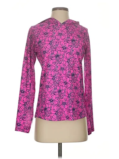 Pre-owned Ibkul Pullover Hoodie In Pink