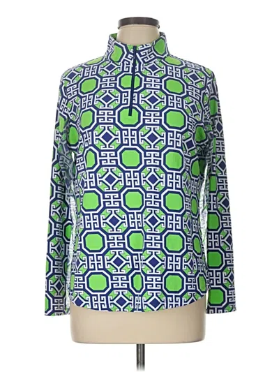 Pre-owned Ibkul Pullover Sweater In Green