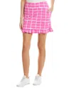 Ibkul Ruffle Trim Skort In Pink