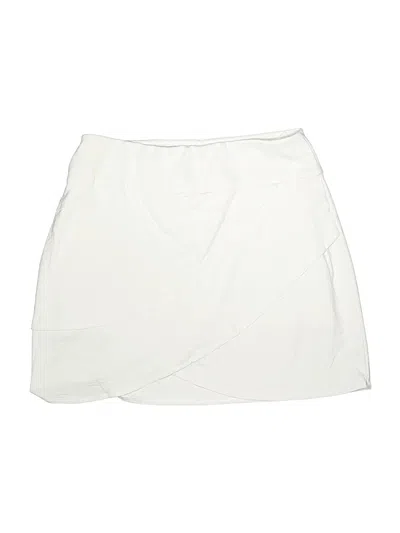 Pre-owned Ibkul Skort In Ivory