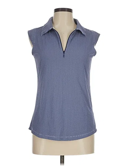 Pre-owned Ibkul Sleeveless T-shirt In Blue