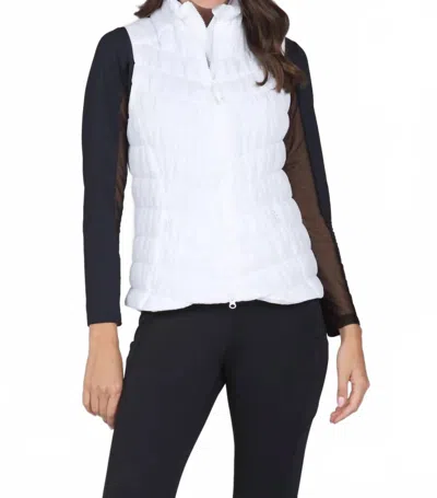 Ibkul Solid Vest In White