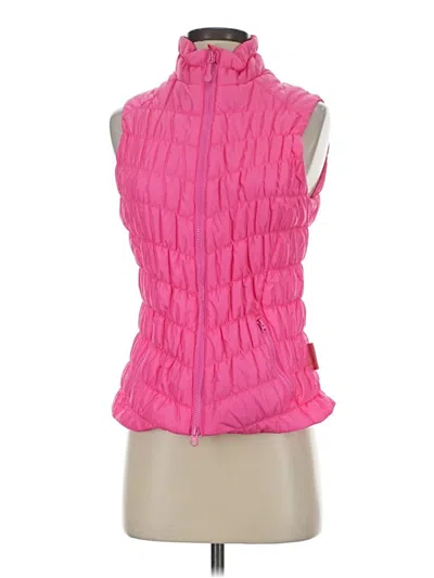 Pre-owned Ibkul Vest In Pink