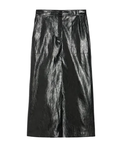 Iblues A-line Skirt In Black