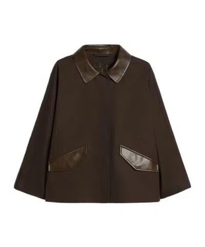 Iblues A-line Jacket In Green