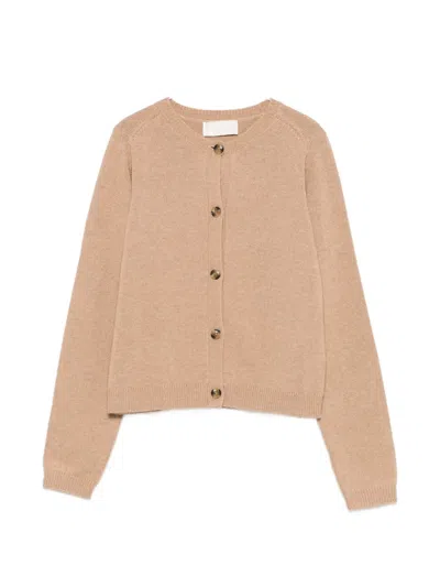 Iblues Beige Cardigan In Neutral