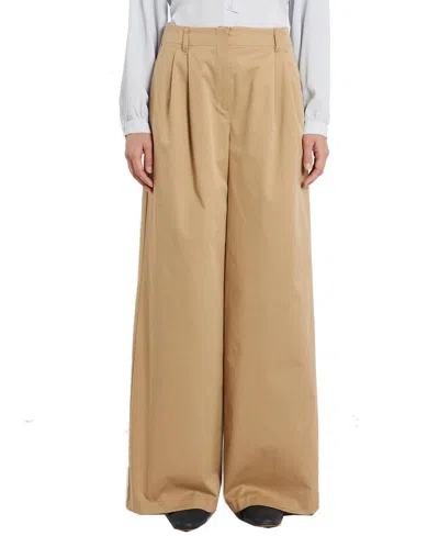 Iblues Belt Loop Casual Pants In Nude