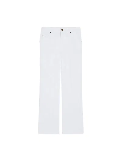Iblues Belt-loop Casual Pants In White